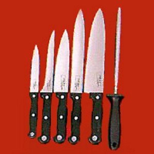 6-PC Knife Set In Deluxe Display Box(KAA 388T)