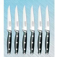 6-pc Steak Knife Set | Ergonomic Synthetic Handle