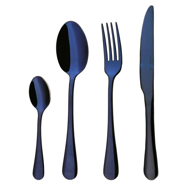 Besteck-Set | PVD Blau | KEJ-454BL