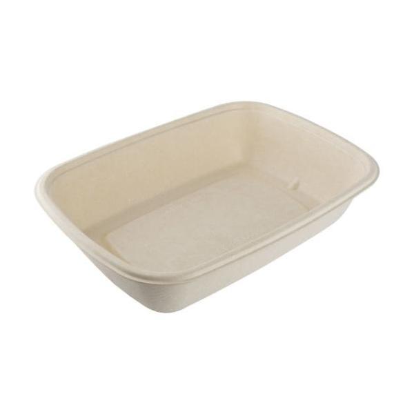 CR1000 Contenedor Compostable de Pulpa Natural y Bagazo