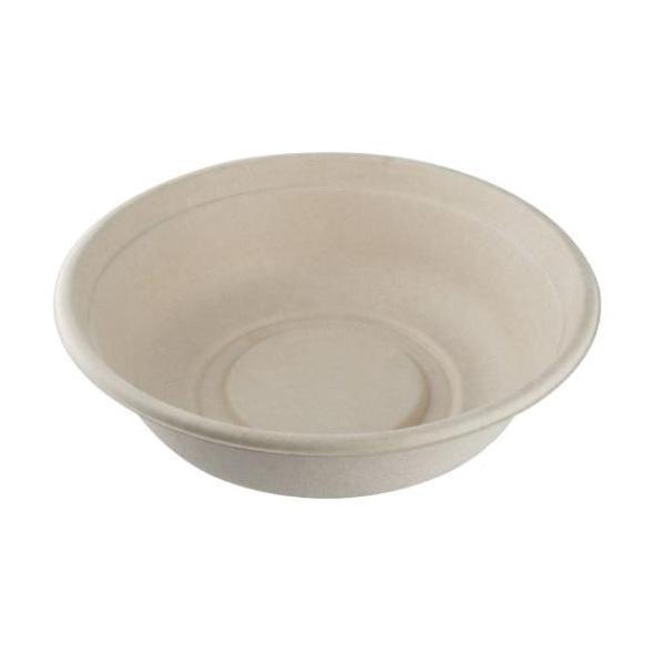 CR32 Cuenco Compostable de Pulpa Natural y Bagazo